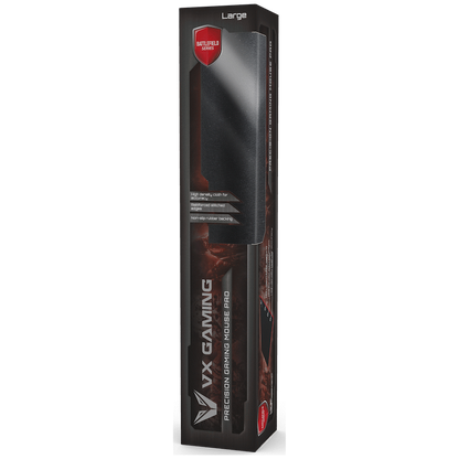 VX Gaming Battlefield series gaming mousepad - Extra large black/red - 550mm | VX-108-BKRD