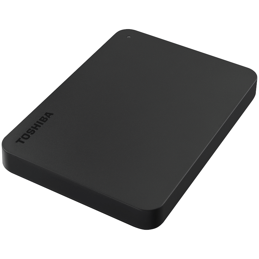 Toshiba Canvio Basics 4TB 2.5" Portable External Hard Drive USB 3.2 Gen 1 (Black) | HDTB540EK3CA
