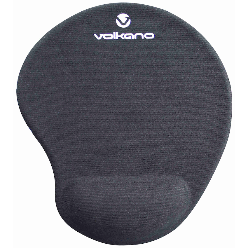 Volkano Comfort Series Gel Wristguard Mousepad - Black | VK-20009-BK