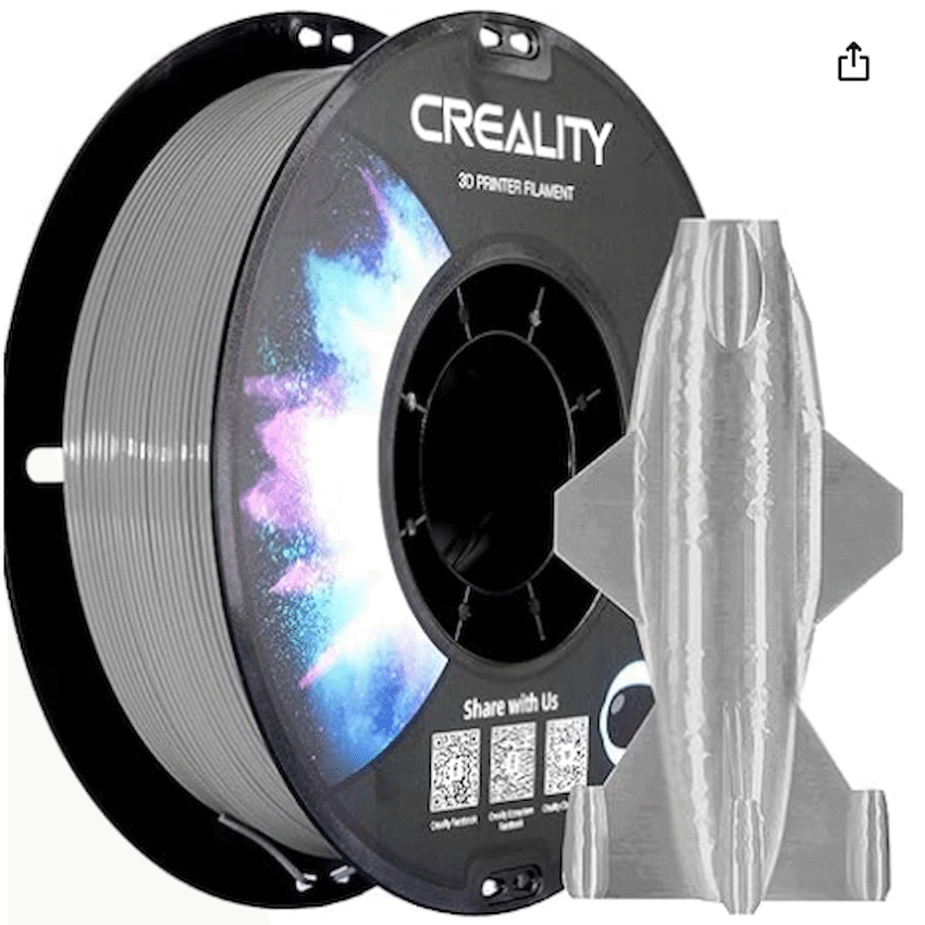 Creality 1.75mm PETG Filament - Grey 1Kg | 3301030039