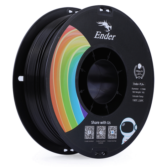 Creality 1.75mm Ender-PLA+ Filament - Black 1Kg | 3301010306