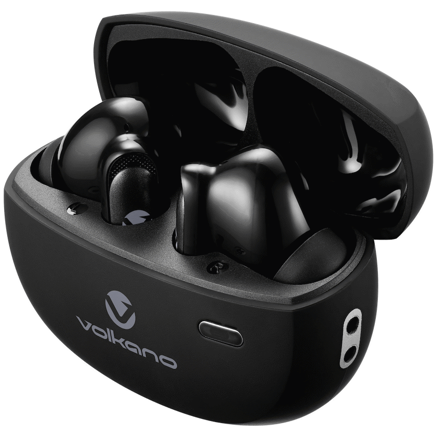 Volkano Nomad Active Noise-Cancelling True Wireless Earphones - Black | VK-3333-BK