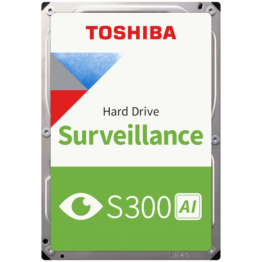 Toshiba S300 AI Series 14TB 7200rpm 512MB Cache SATA III 6.0Gb/s Surveillance Hard Disk Drive (Bulk) | HDEB03EZSA51F