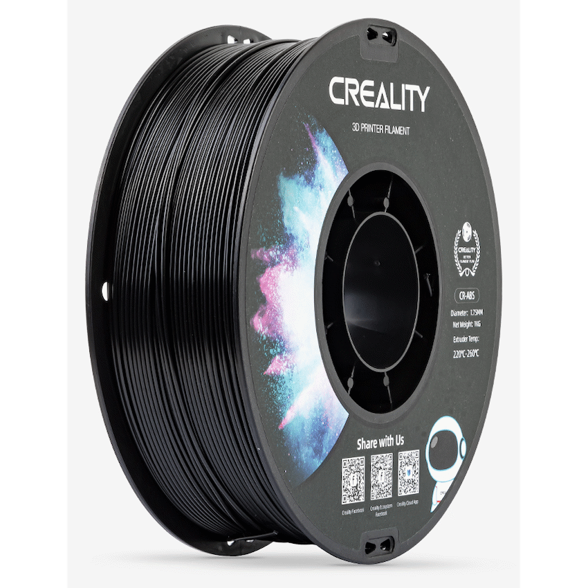 Creality 1.75mm ABS Filament - Black 1Kg | 3301020035