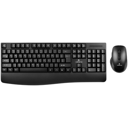Volkano Meteor Wireless Keyboard and Mouse Combo | VK-20245-BK