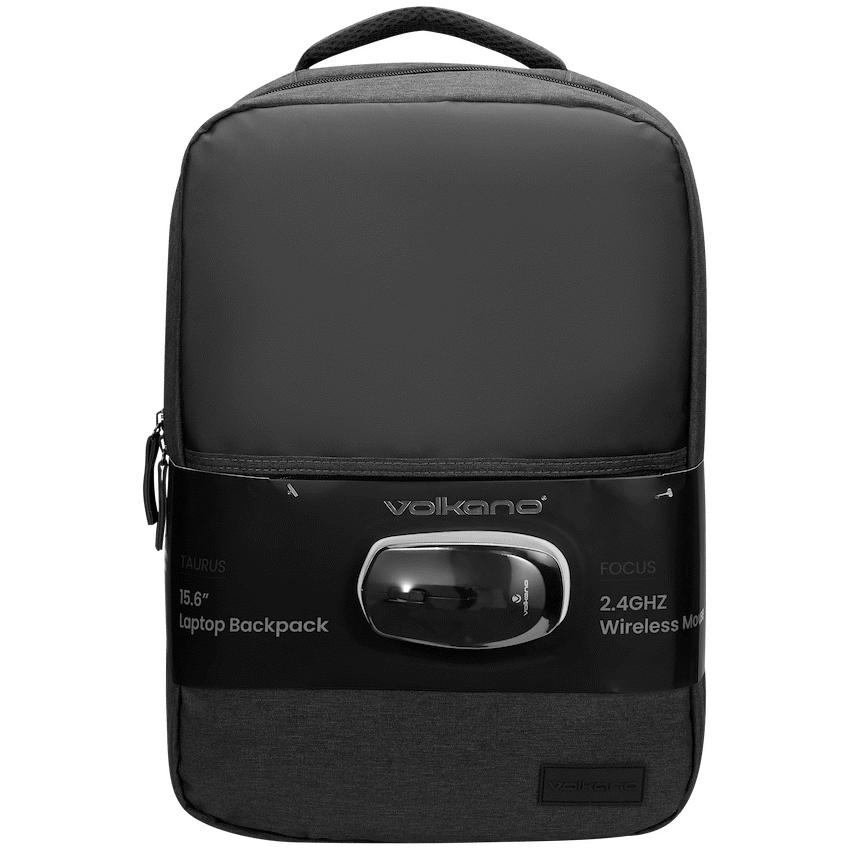 Volkano Taurus 15.6" Backpack & Mouse combo | VK-9196-BK
