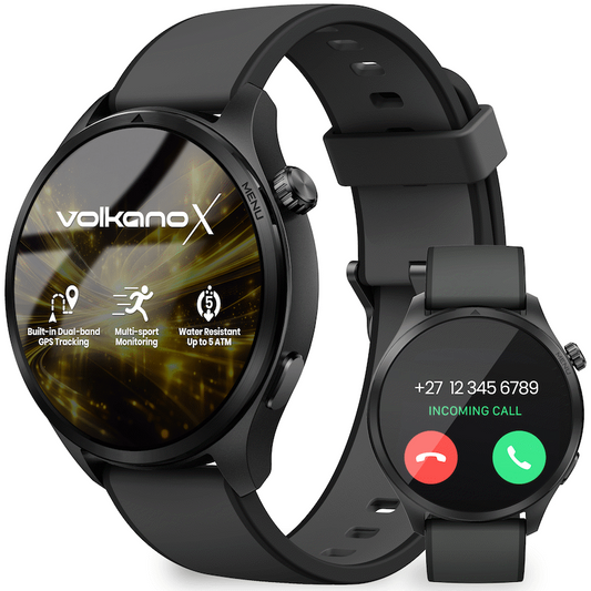 VolkanoX Quantum Series GPS Smartwatch | VKX-5023-BK