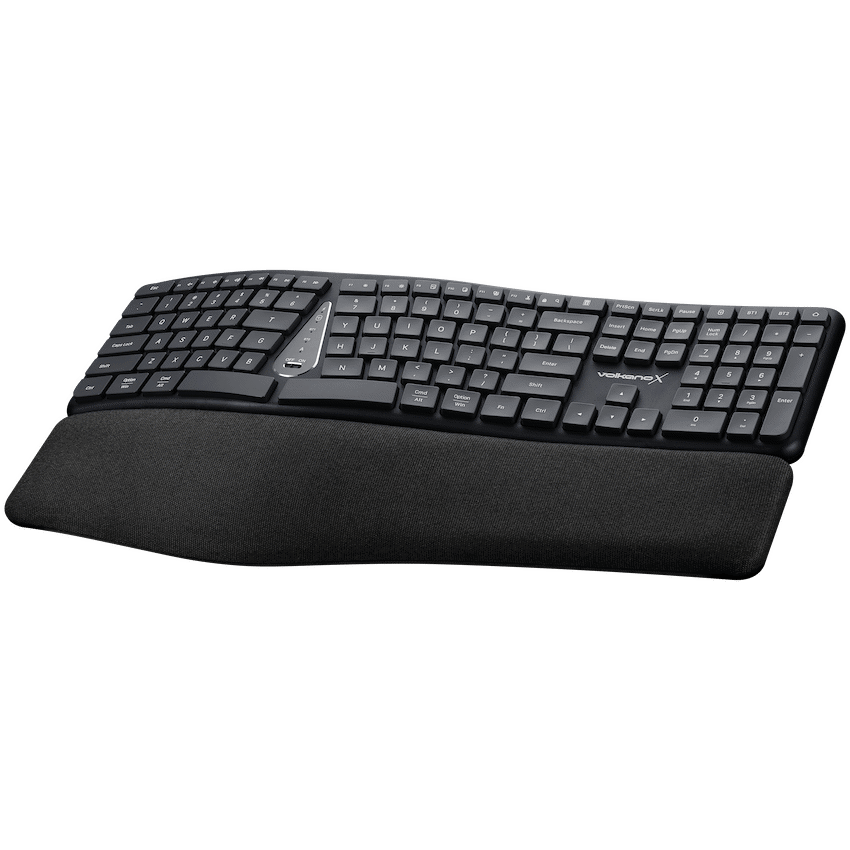VolkanoX Ergo Bluetooth Wireless Keyboard | VK-20300-BK[V2]