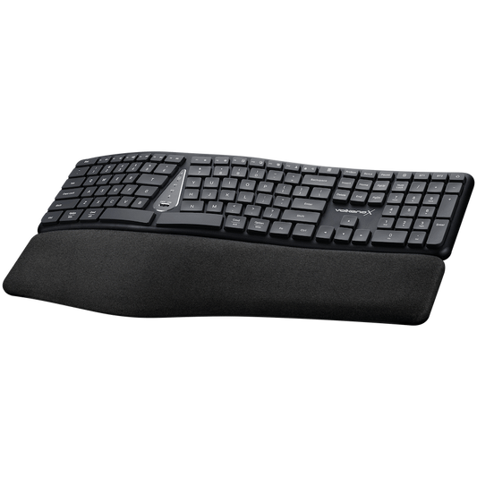 VolkanoX Ergo Bluetooth Wireless Keyboard | VK-20300-BK[V2]