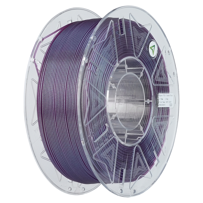 Creality 1.75mm Hyper Series PLA RFID Stardust Filament - Purple 1Kg | 3301010575