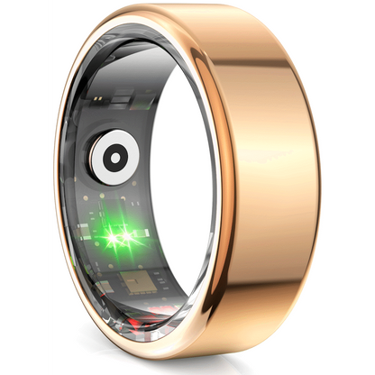 Volkano Ring Series Smart Ring with Charging Case - 19.1mm | VK-5098-LL-GD