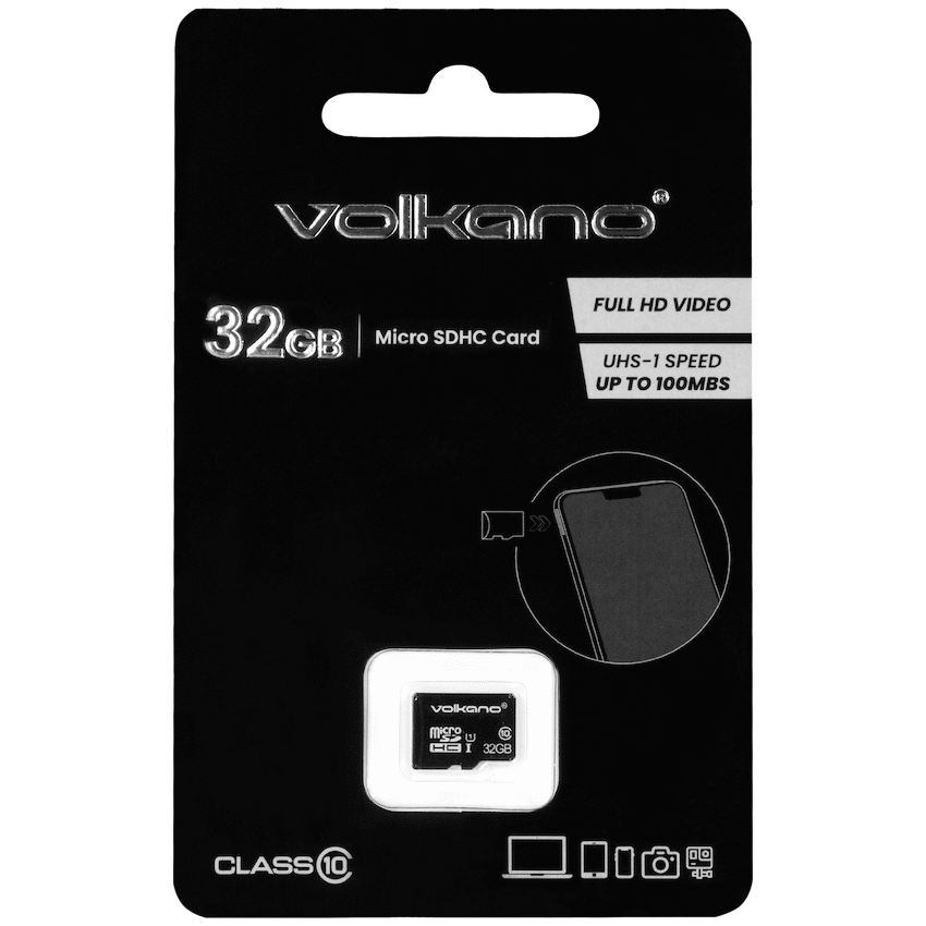 Volkano Micro Series Micro SD card 32GB - Class 10 | VK-30090-32GB