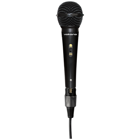Volkano Ace Series Metal Wired Dynamic Vocal Microphone - Black | VK-30011-BK