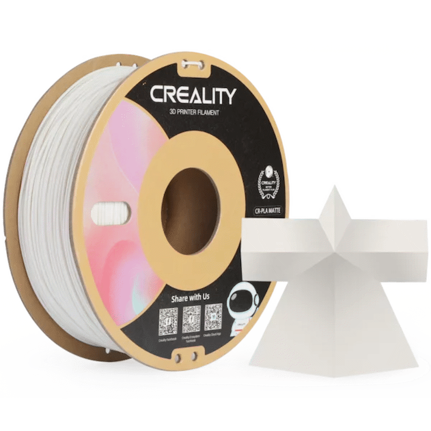 Creality 1.75mm PLA Matte Filament - Gypsum White 1Kg | 3301010296