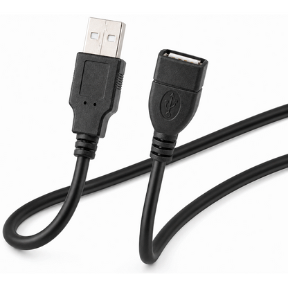 Volkano Extend Series USB Extension Cable - 2m - Black | VK-20017-BK