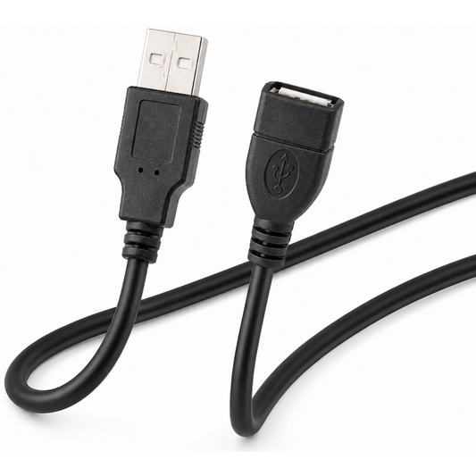 Volkano Extend Series USB Extension Cable - 2m - Black | VK-20017-BK