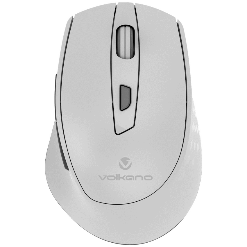 Volkano Chrome Series Wireless Mouse - Gray | VK-20234-GY