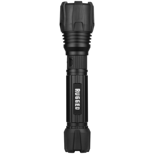 Rugged by Volkano 1000lm IP44 LED Torch | VK-4110-BK