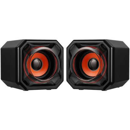 Volkano Rush Series Multimedia Speakers | VK-0001-BK