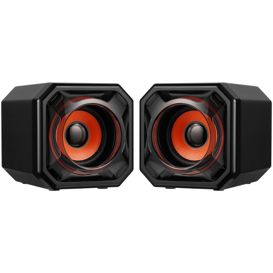 Volkano Rush Series Multimedia Speakers | VK-0001-BK