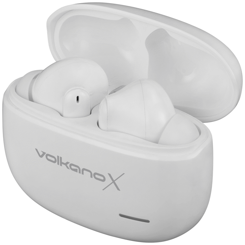 VolkanoX VXT200S Hybrid ANC TWS Earphones - White | VKX-1119-WT