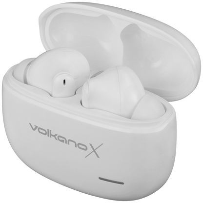 VolkanoX VXT200S Hybrid ANC TWS Earphones - White | VKX-1119-WT