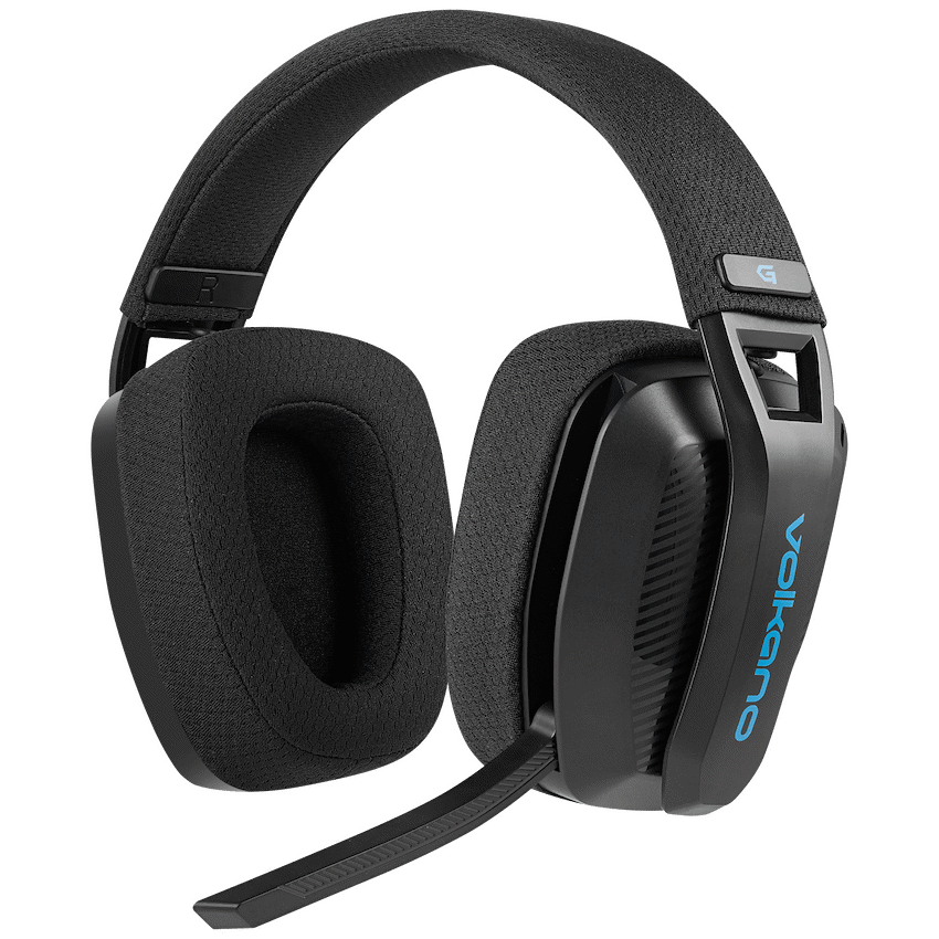 Volkano gaming Eclipse X1 Tri-mode Ultra Lightweight Gaming Headphone - Black | VG-244-BK