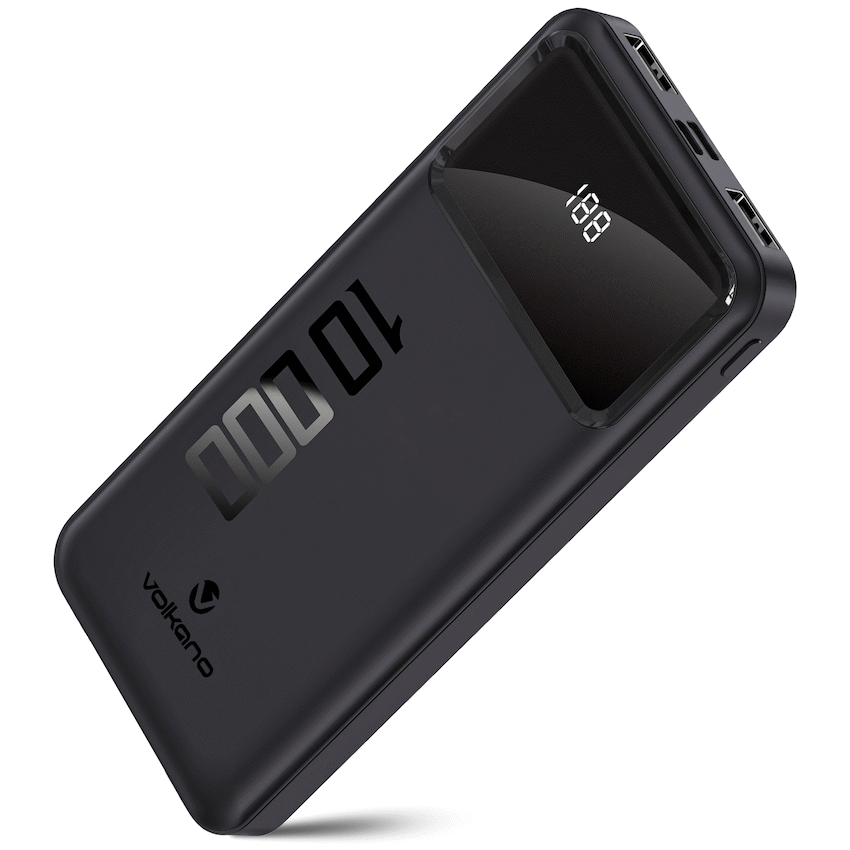 Volkano Punch Series 10000mah Power Bank | VK-9021-BK