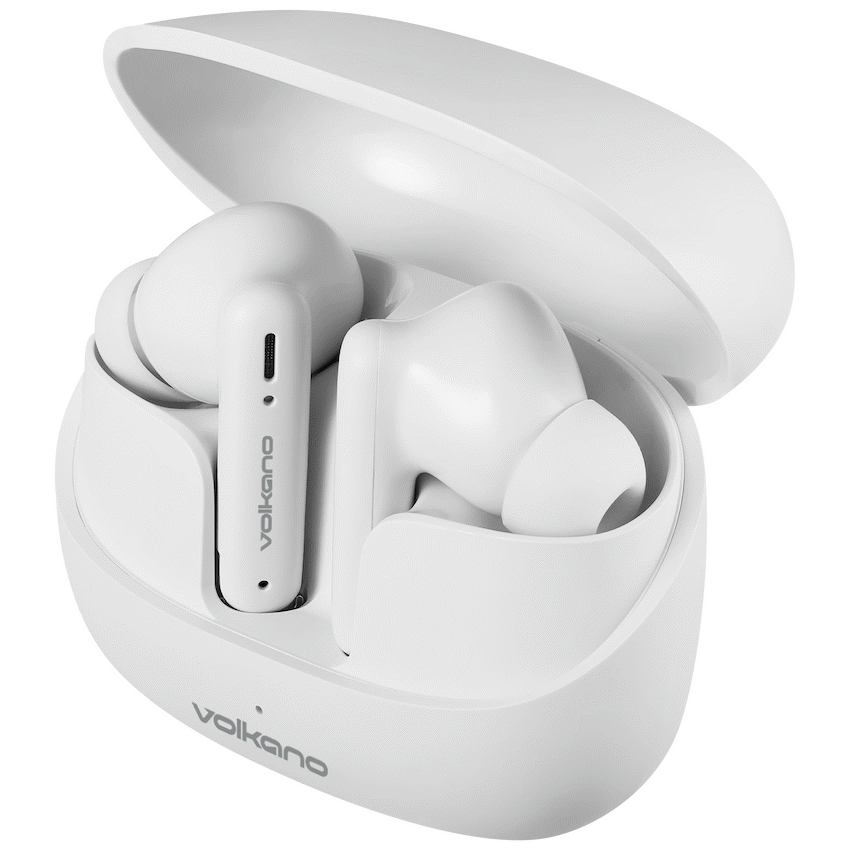 Volkano Jupiter Series TWS Earphones - White | VK-1158-WT
