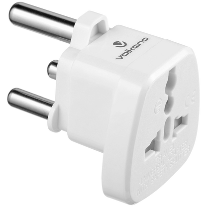 Volkano Traveller SA series travel plug UK/other socket to 15A SA plug | VK-8010-WT