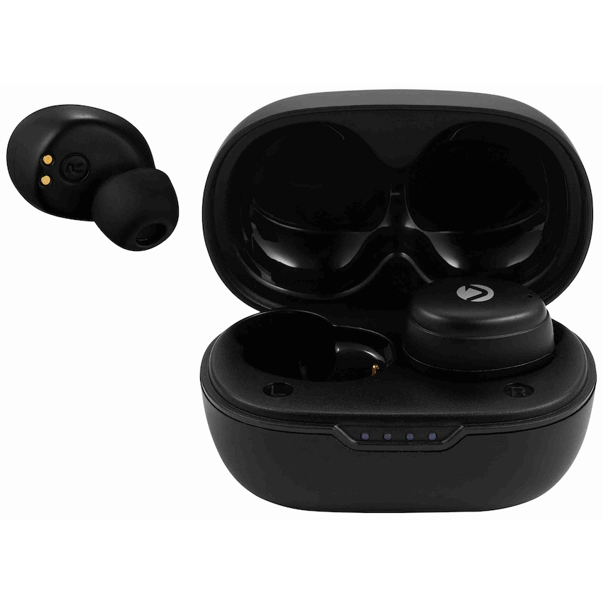 Volkano Sagittarius Series TWS Earphones + Charging Case - Black | VK-1143-BK