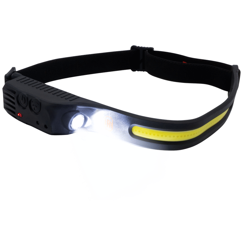 Rugged by Volkano 500lm COB Headlamp with Wave Sensor | VK-4105-BK
