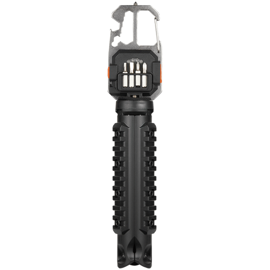 Rugged by Volkano Multi-Function Keychain Light with Tripod | VK-4106-BK