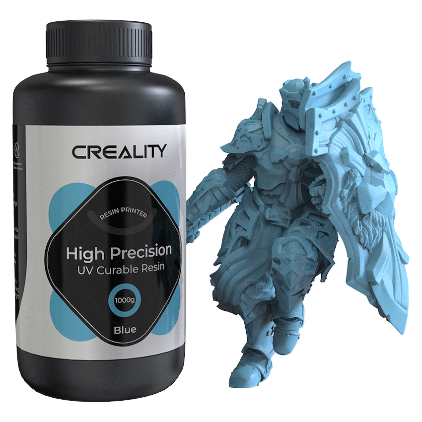 Creality LCD 8K High Precision UV Curable Resin - Blue 1Kg | 3302190002