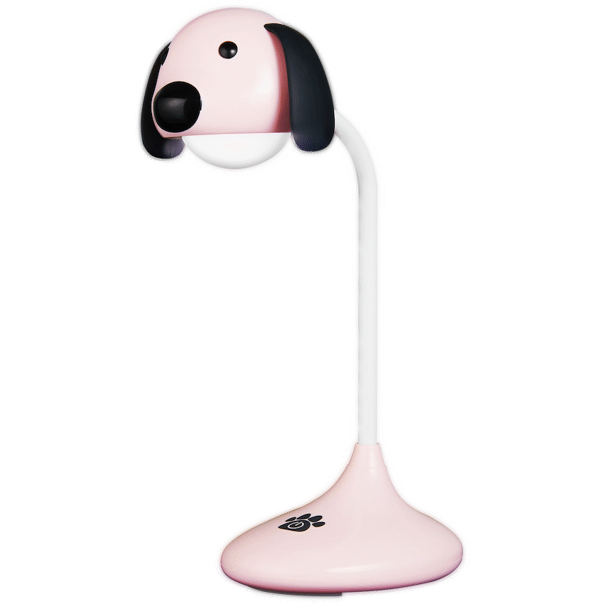 Lumo Neon Series LED Desk Lamp - Pink Dog | VK-50007-PK