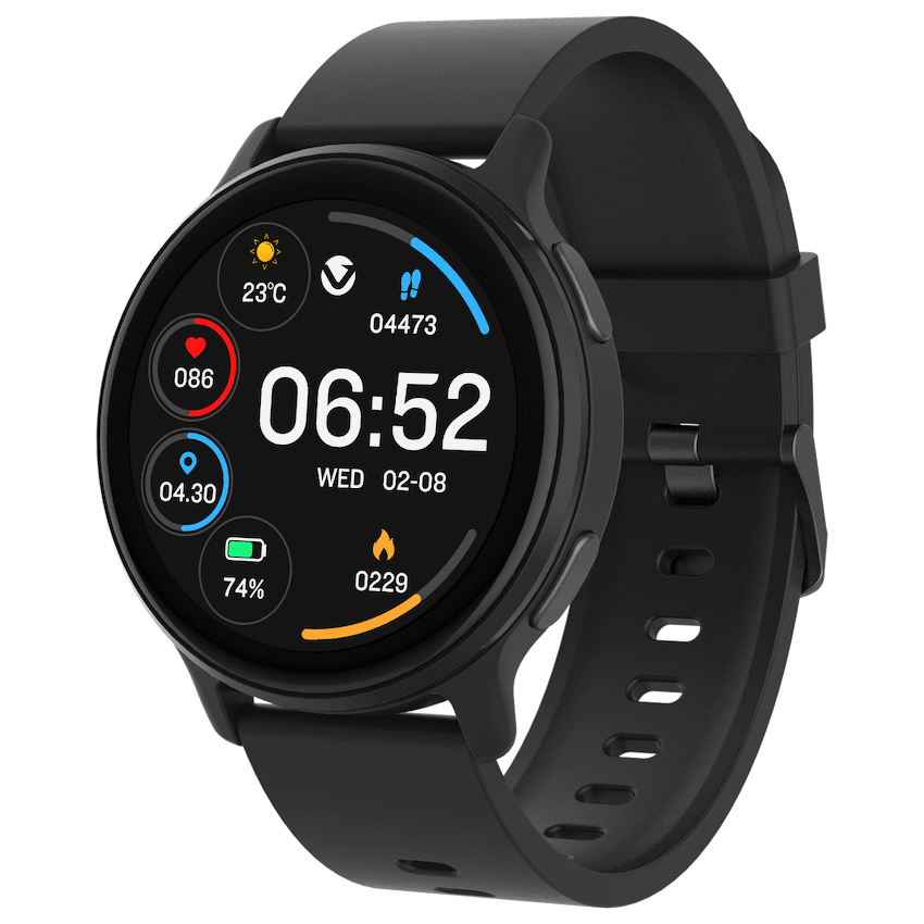 Volkano Stellar Series GPS Smartwatch - Black | VK-5063-BK