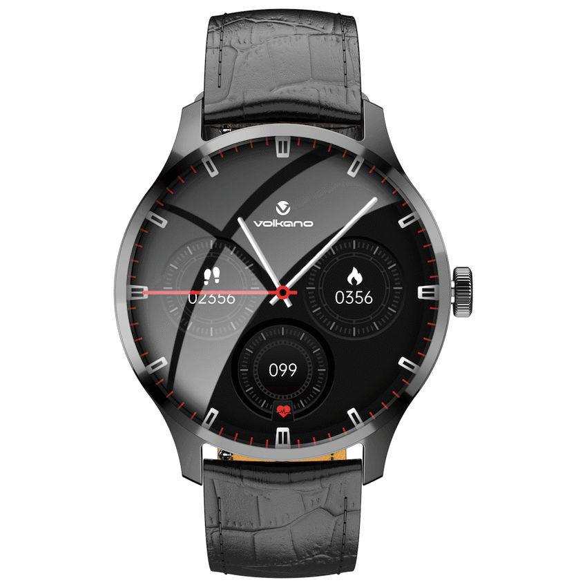 Volkano Career Series Smart Watch with Wireless Charging | VK-5087-BK
