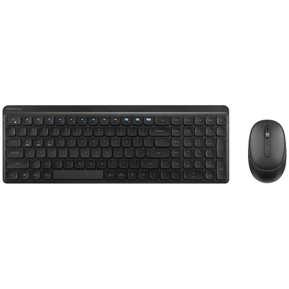 VolkanoX Scorch Bluetooth Wireless Keyboard and Mouse Combo - Graphite | VKX-209-GT