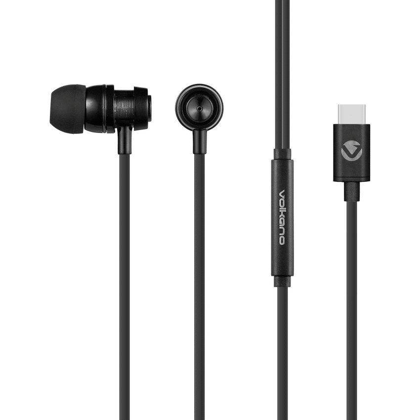 Volkano Alloy Type-C Earphone | VK-1020-BK