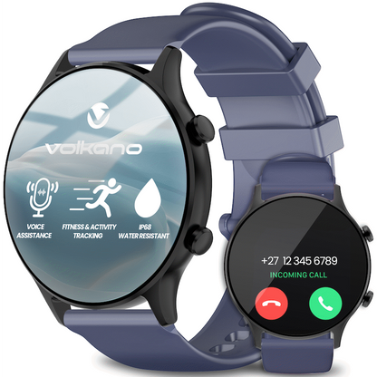 Volkano Halo Series Smartwatch - Denim Blue | VK-5027-BL