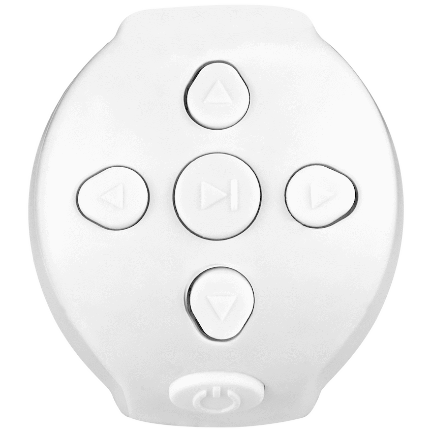 Volkano Clout series Social Media Remote Controller Ring | VK-6526-WT