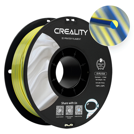 Creality 1.75mm PLA Silk Filament - Yellow-Blue 1Kg | 3301120014