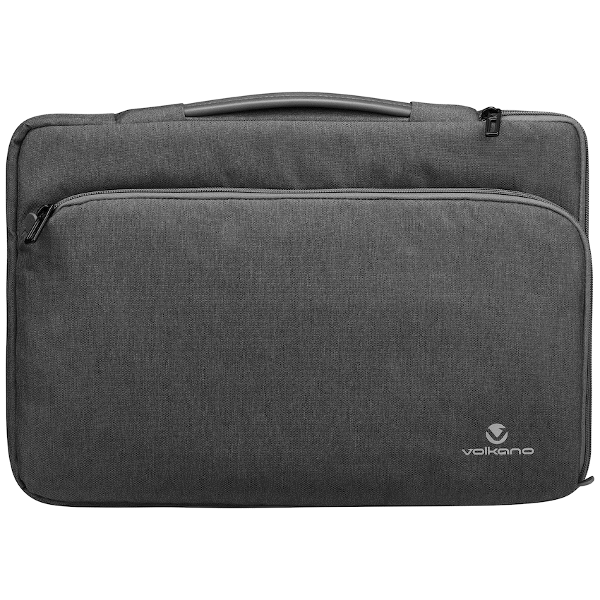 Volkano Deluxe 15.6" Laptop Sleeve - Charcoal | VK-9244-CH