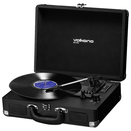 Volkano Retro Series Turntable | VK-3160-BK