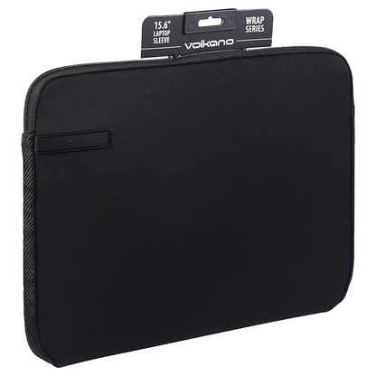 Volkano Wrap Series Laptop Sleeve 15.6" - Black | VK-7022-BK15.6