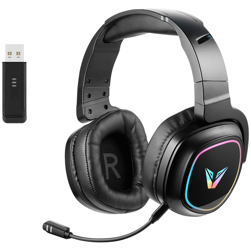 VX Gaming Stealth Series Wireless Gaming Headset - RGB | VX-244-BK