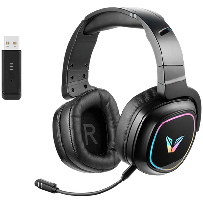 VX Gaming Stealth Series Wireless Gaming Headset - RGB | VX-244-BK