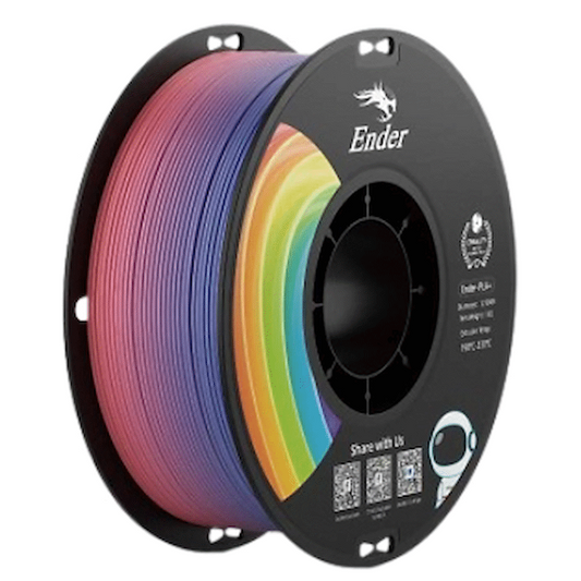 Creality 1.75mm Ender-PLA+ Filament - Rainbow 1Kg | 3301010314