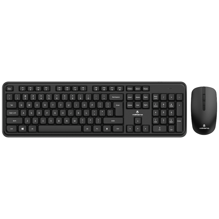 Volkano Opal Series Wireless Keyboard and Mouse Combo | VK-20249-BK
