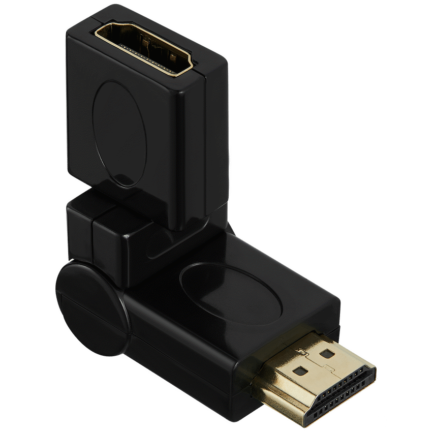 VolkanoX Define series HDMI Swivel 360 degree Adaptor | VK-20193-BK